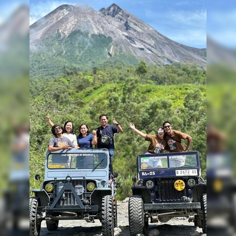 Paket Wisata Jeep Lava Tour Merapi Yogyakarta